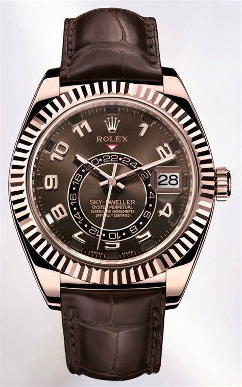 rolex sky dweller leather strap|rolex sky dweller rubber strap.